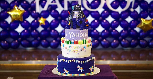 Yahoo отмечает 19-летие
